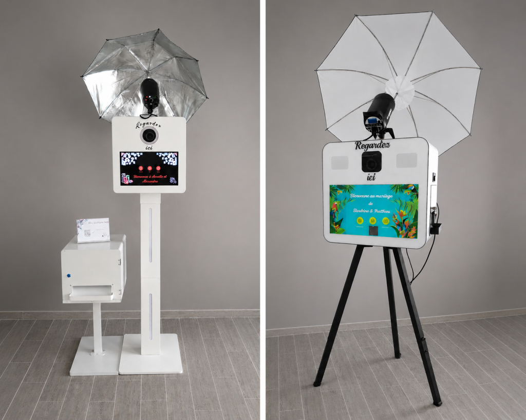 Location photobooth 77 : deux bornes photo professionnelles